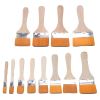 12 Pcs Assorted Size Nylon Paint Brushes Oil Painting Household Soft Bristle Cleaning Brush BBQ Sweeping Dust