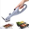 Stainless Steel BBQ Cleaning Brush Outdoor BBQ Grill Brush Barbecue Grill Cleaner Steam BBQ Accessories Cooking Tools