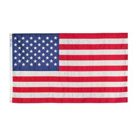 American Nylon Flag with Sewn Stripes and Embroidered Stars by Annin, 3' x 5'