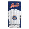 [Personalization Only] OFFICIAL MLB Jersey Personalized Beach Towel - New York Mets