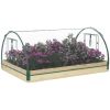 Wooden Planter,Flower shelf,Raised Garden Bed