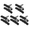 5 Pairs V Bike Brake Pads Road Mountain Bicycle V-Brake Blocks Set 70mm Non-Slip V Bicycle Stop Caliper