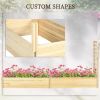 Wooden Planter,Flower shelf,Wood Planter Box