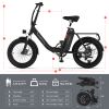 EB11 Electric Bike  500W Folding Bike 48V 10.4AH 7S Shimano Electric Bicycle